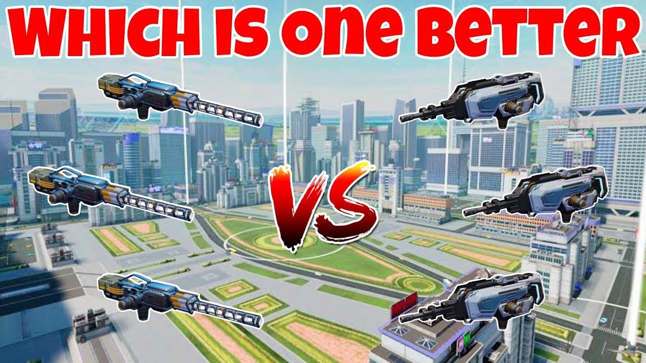 WR🔥 New Lumen-M VS Nanea Weapon Comparison ||WAR ROBOTS||