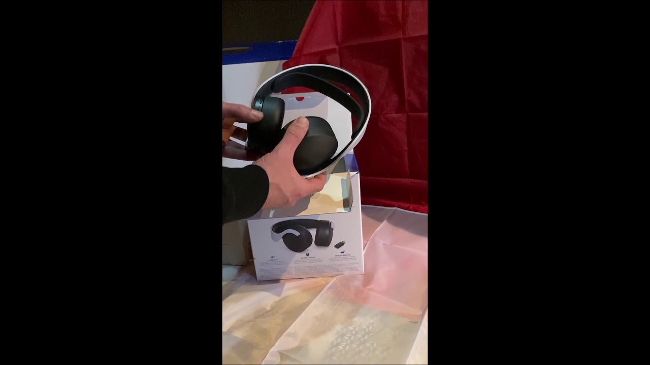 PS5 la console, le casque et la caméra -Présentation