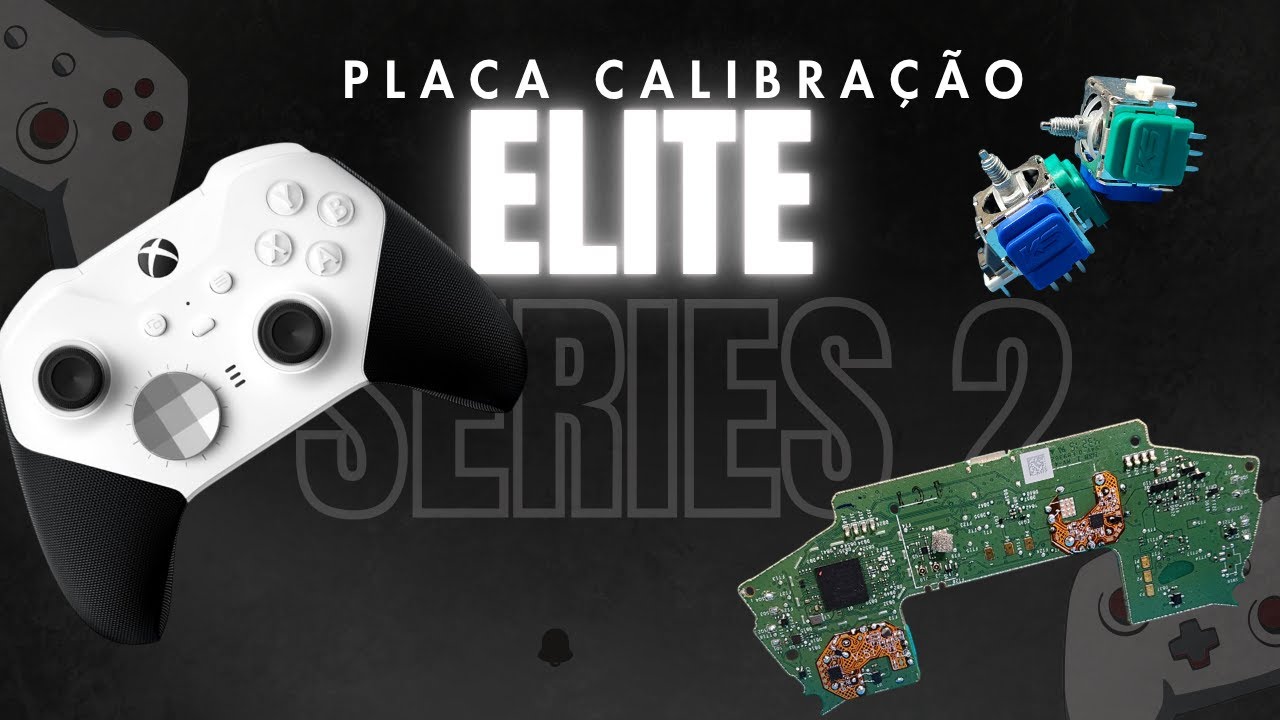 ANALÓGICOS TMR COM PLACA DE CALIBRAÇÃO CONTROLE XBOX ELITE SERIES 2