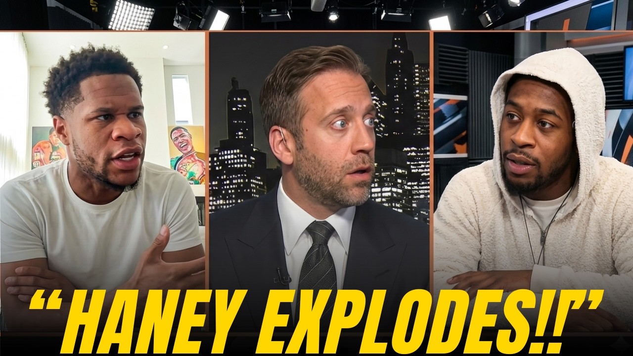 Devin Haney BASHES OUT On Keyshawn Davis During HEATED Live Interview