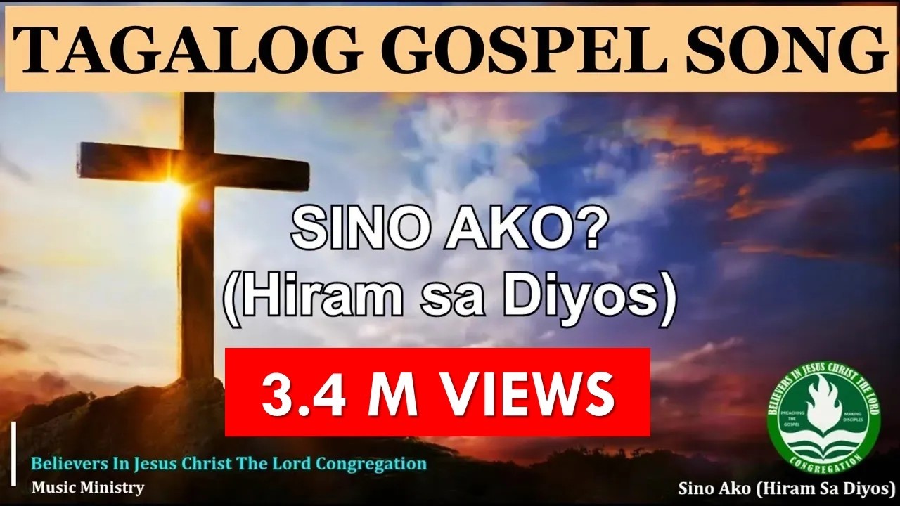 SINO AKO (HIRAM SA DIYOS) -  LYRIC VIDEO (Tagalog Gospel Song)
