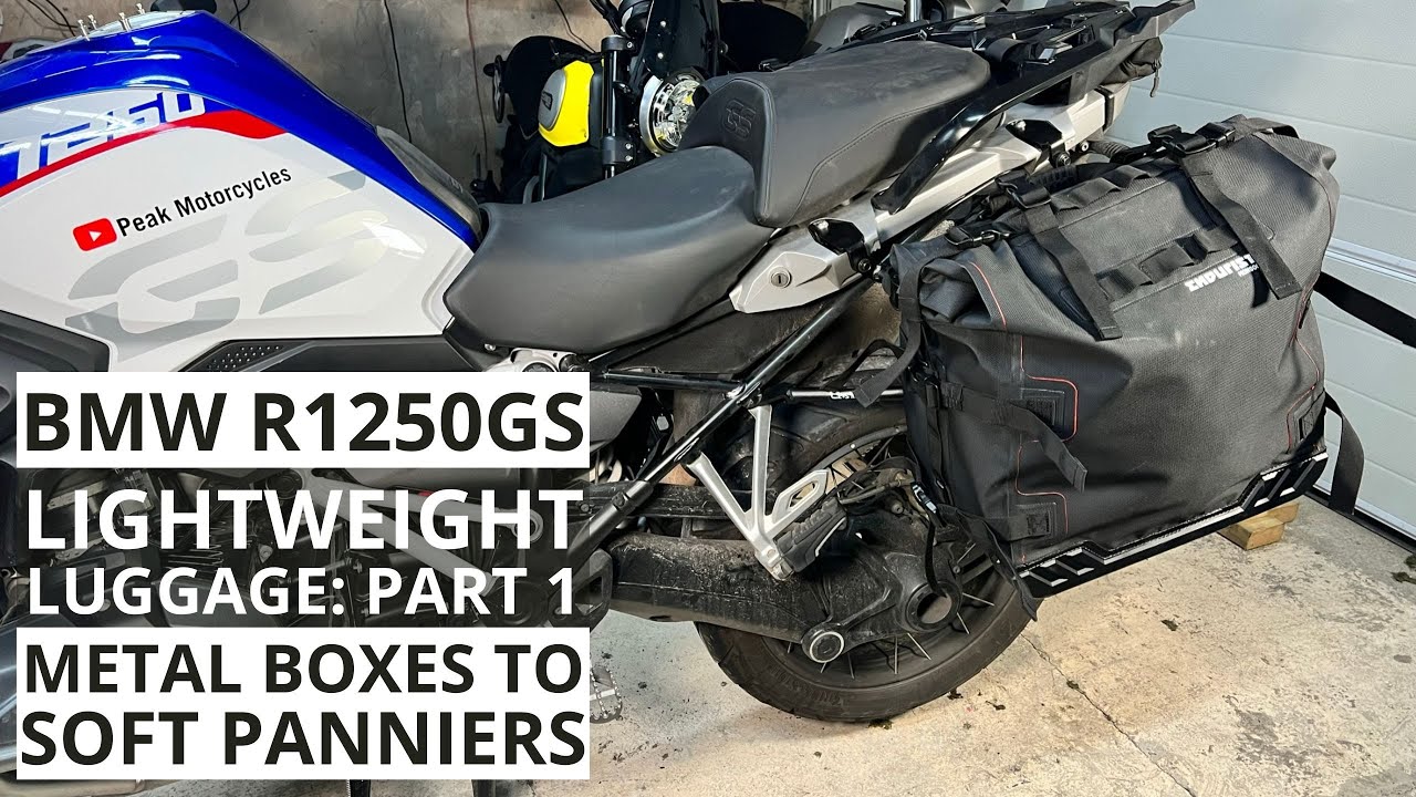 Gear: BMW R1250GS Lightweight Luggage Part 1: Outback Motortek/Enduristan Monsoon Evo Panniers 4K
