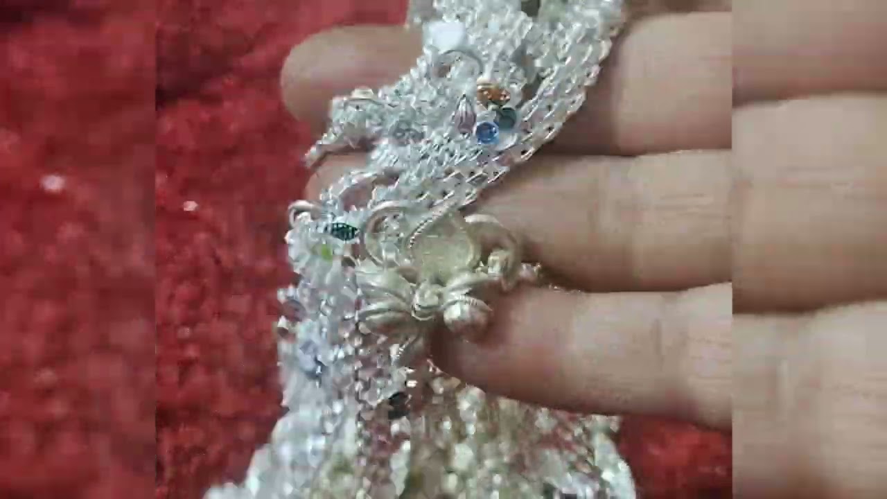 चांदी की खूबसूरत पायल डेली पहनने वाला 