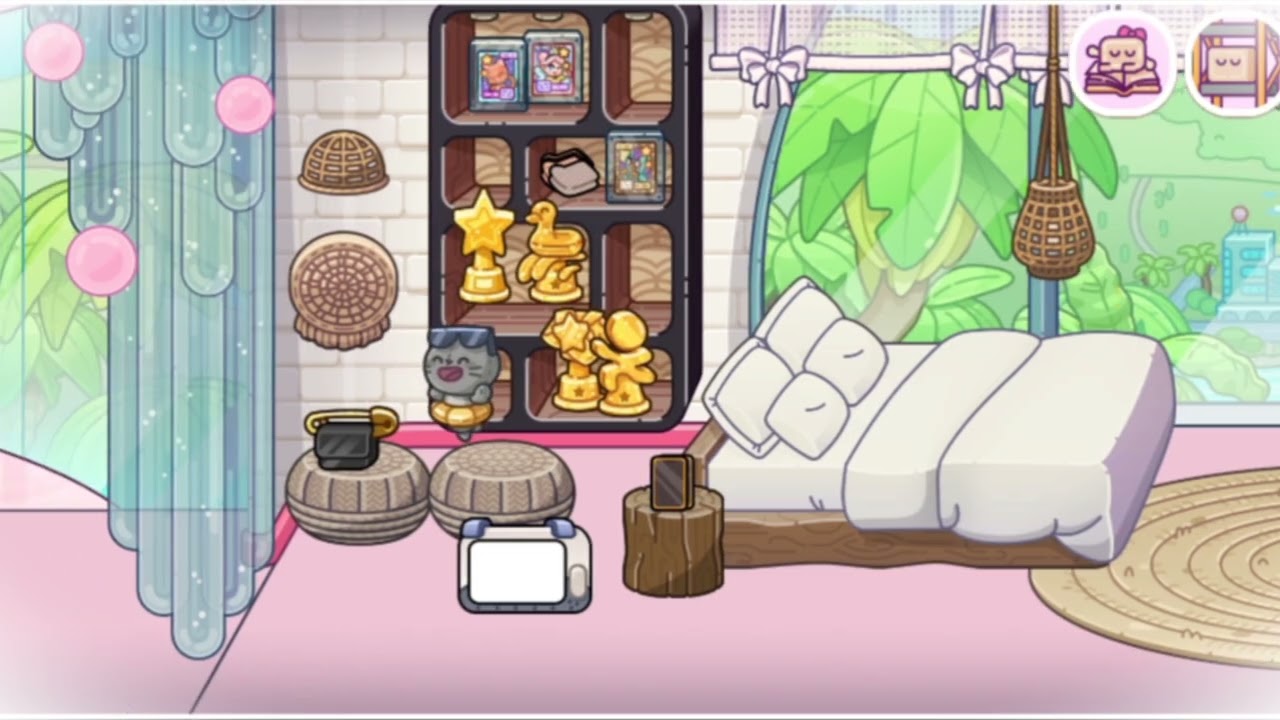 *aesthetic*  Reformei o quarto do pai e da mãe e da Estela *com voz* 📢