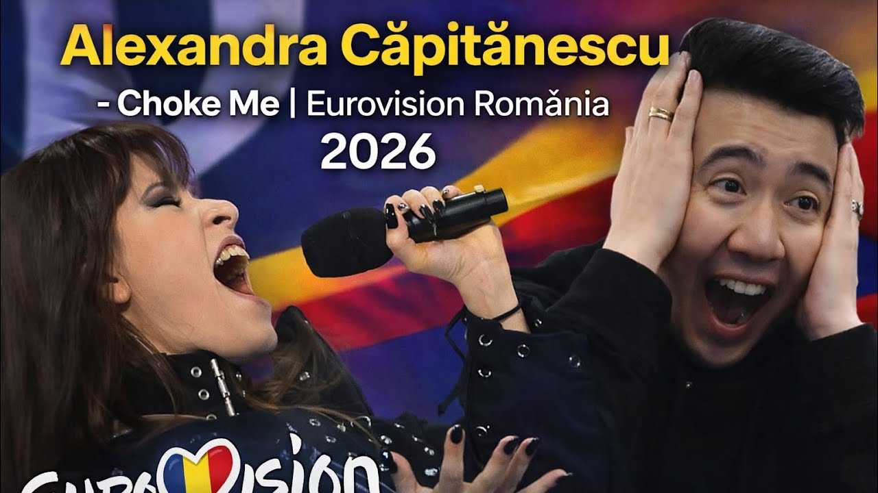 🇷🇴 Александра Кэпитэнеску - Choke Me | Полуфиналист Евровидения Румыния 2026 | РЕАКЦИЯ
