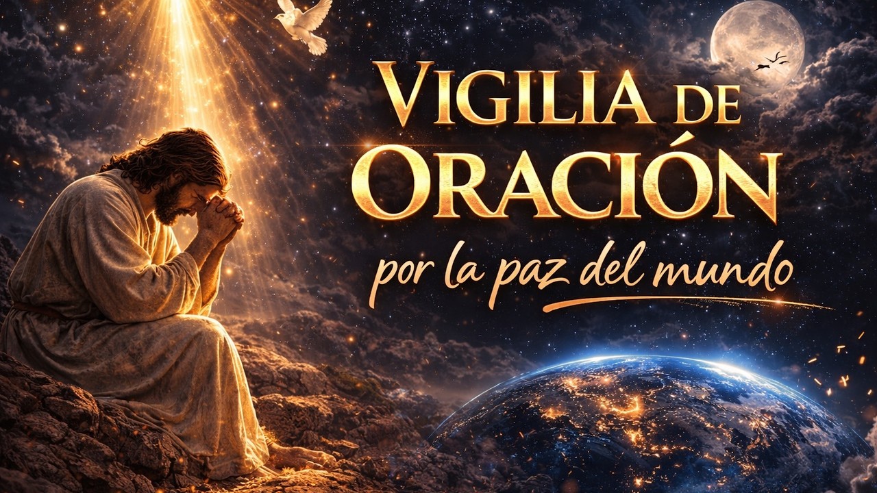 Vigilia de Oración por la Paz del mundo. EN VIVO. Viernes 13 de marzo 2026