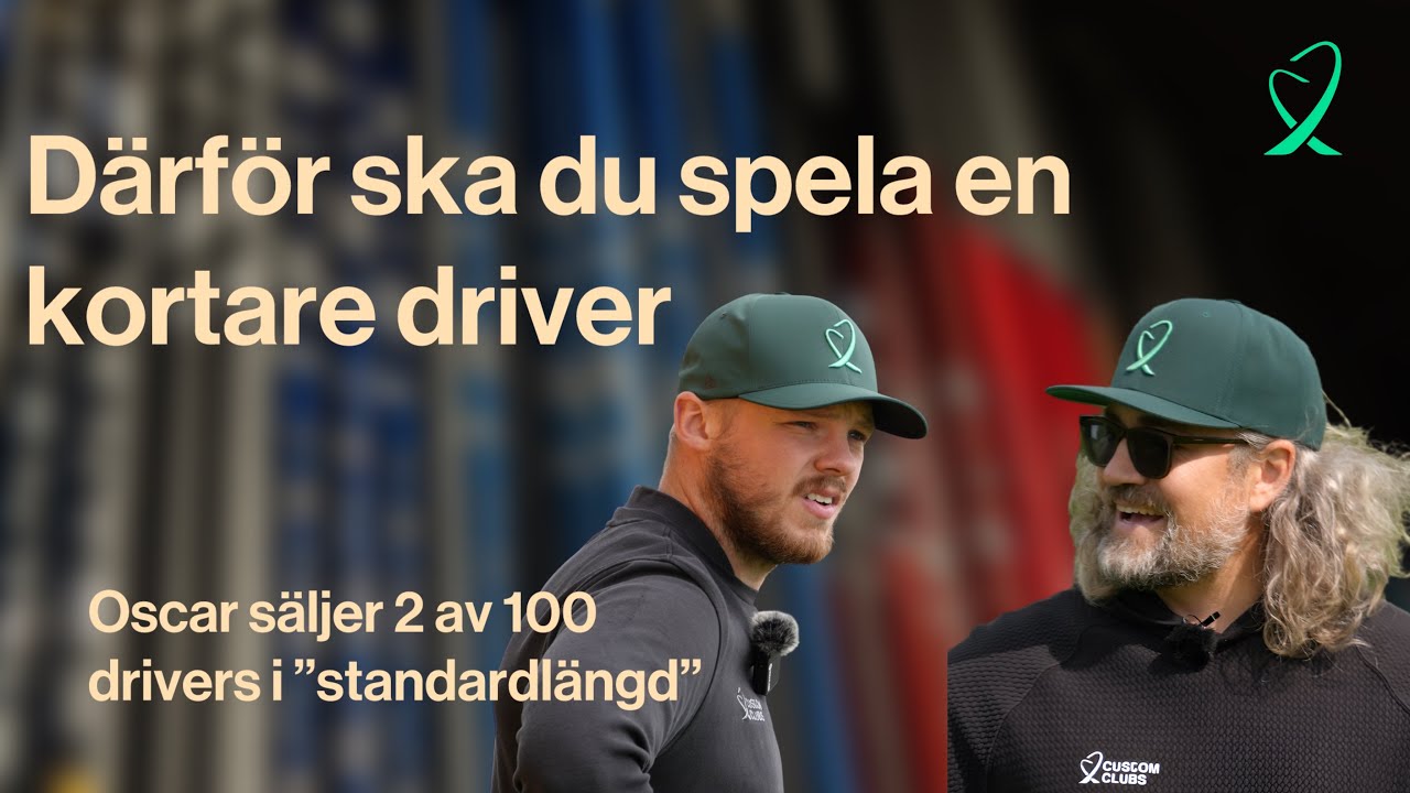Spelar du med för lång driver? Vi testar 3 olika längder!