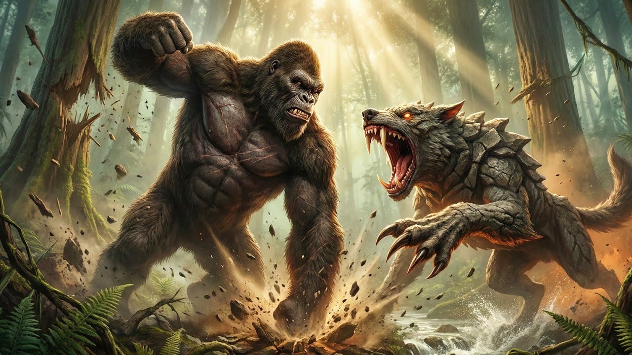 PRIMAL KONG | Part 2 — When Giants Ruled Earth(Ancient Prehistoric Dog vs Kong)