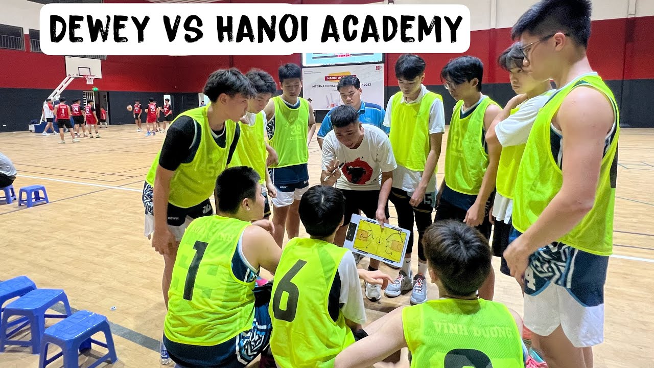 THPT Dewey vs THPT Hanoi Academy: Thách thức quá lớn từ Thái Quang, ngôi sao trẻ VBA || VSBL 2023
