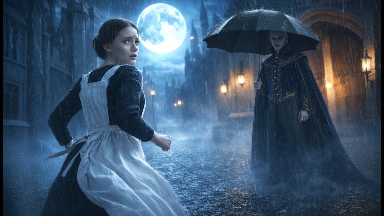 She Left the Vampire King’s Castle in the Rain—What He Did After Midnight Changed Everything