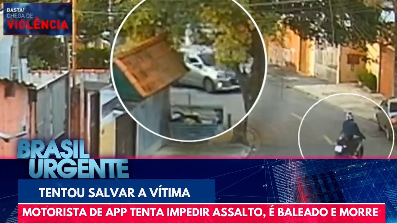Motorista de app tenta impedir assalto, é baleado e morre em Carapicuíba | Brasil Urgente