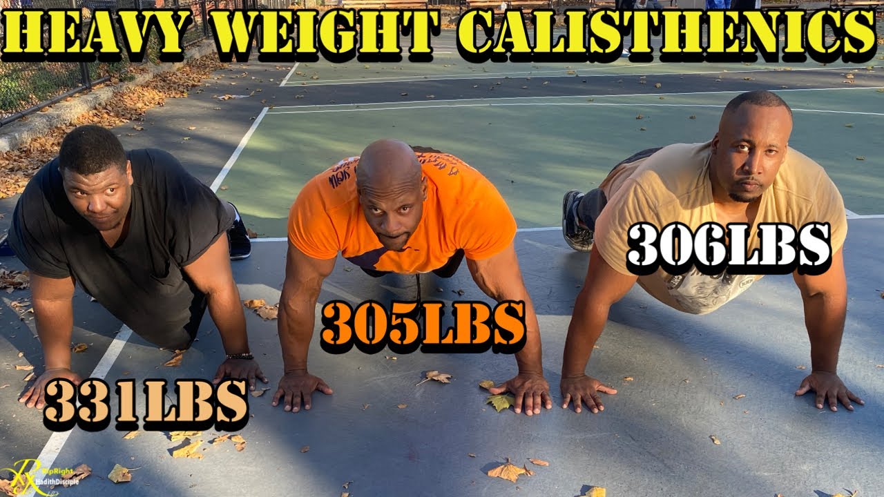 Learning Explosive Push Ups Weighing Over 300lbs | @D3hundred @StayCreative96