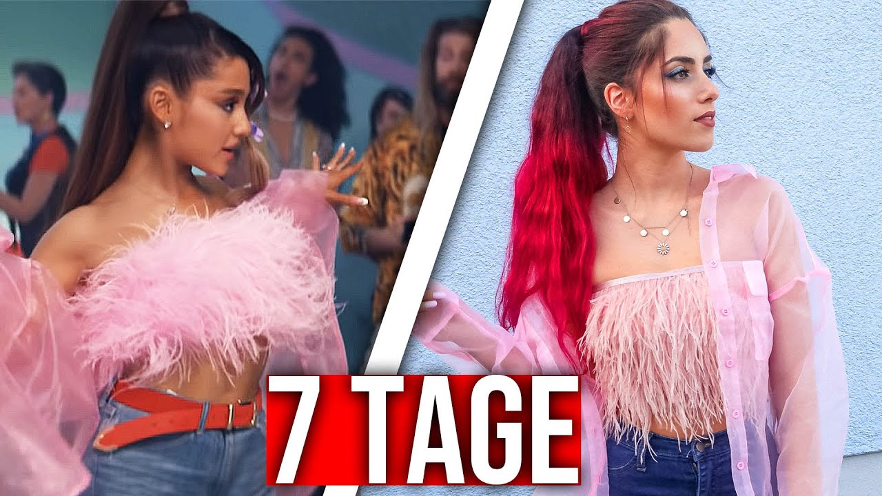 7 TAGE lang ARIANA GRANDE Outfits tragen (Experiment) Luisacrashion