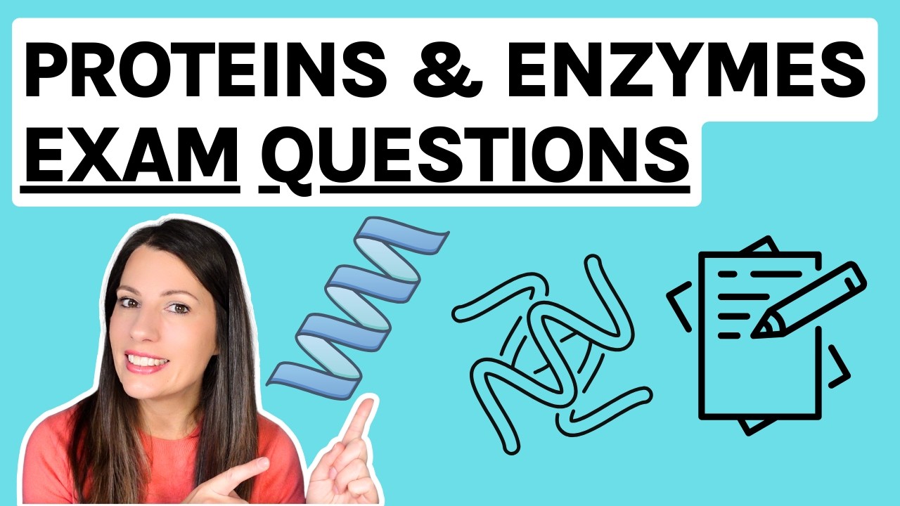 Proteins & Enzymes Live Lesson | A-level Biology exam questions and modelled answers