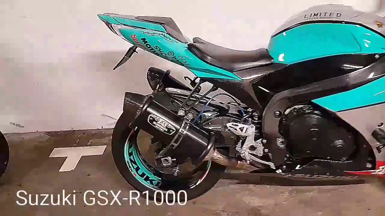 Suzuki Gsx-R 1000 w Yoshimura R-77 dual Exhaust tuned by Prospin Motorsports SG Loud and bassy AF!