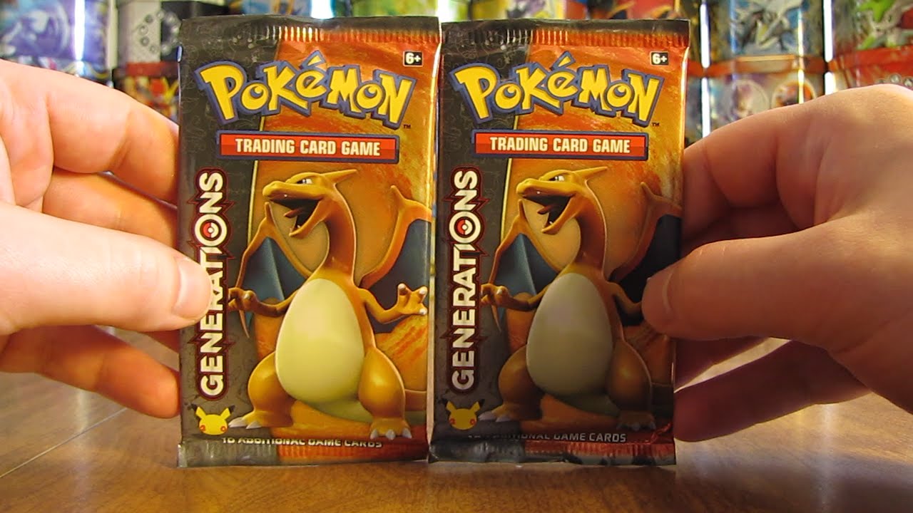 2 Pokemon Generations Booster Pack Opening