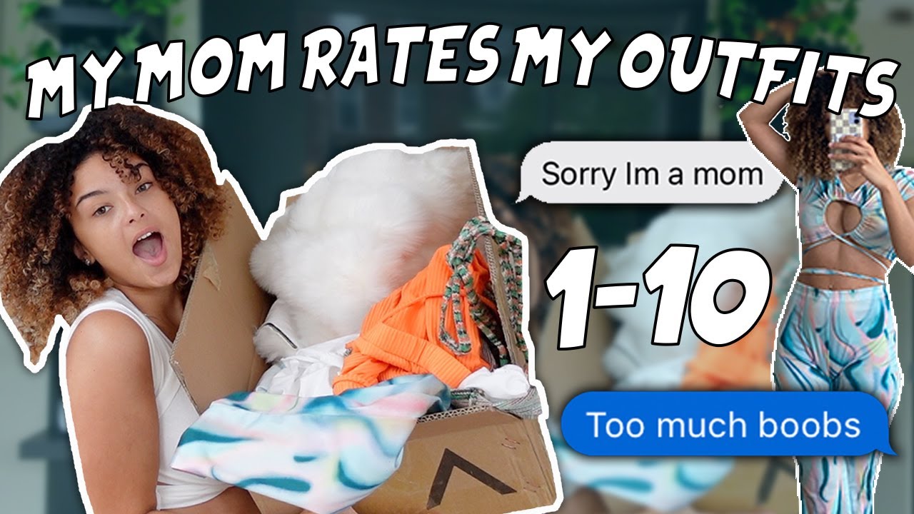 My MOM Rates my Outfits | Milanoo