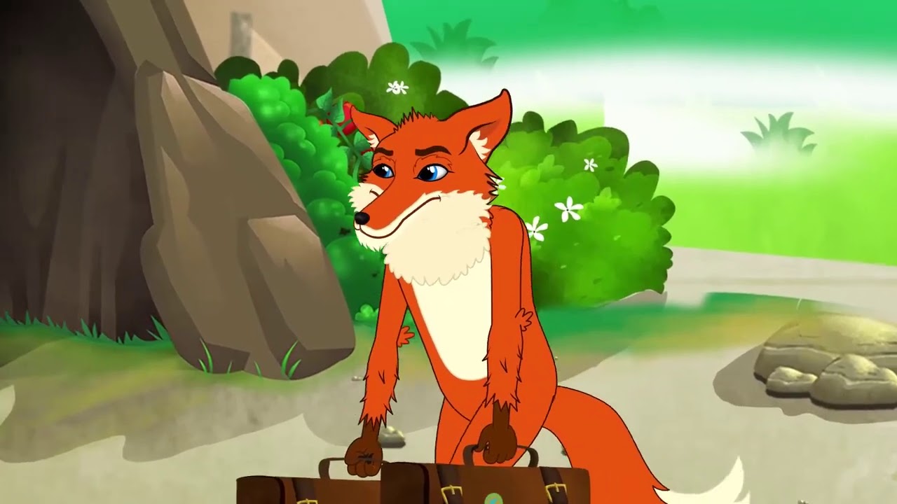 The Fox and the Crow Cartoon | Fairy Tales and Bedtime Stories for Kids | Story time | Storytime