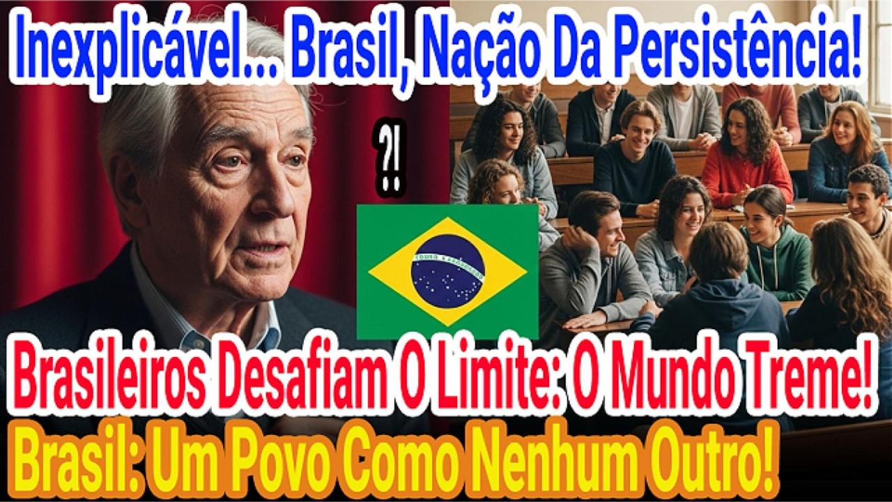 Brasil: O Povo Que Chocou Harvard Ao Construir O Mundo Do Zero!