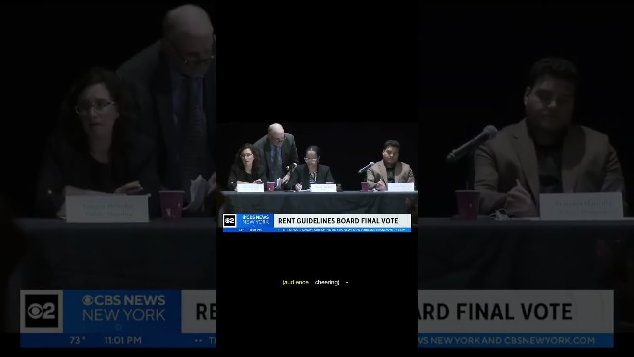 NYC just froze the rent. It actually happened.