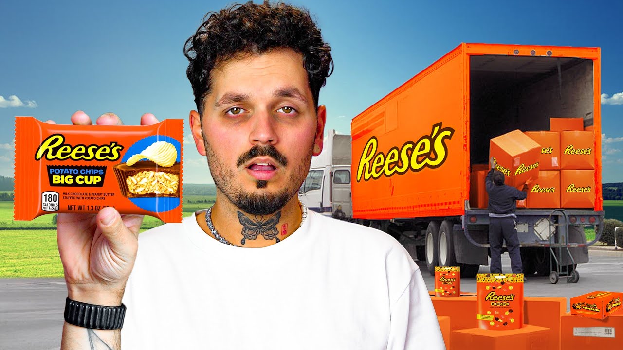 Je teste TOUTES les variétés de Reese's ! (crise de foie en perspective) Ft.Guizzi