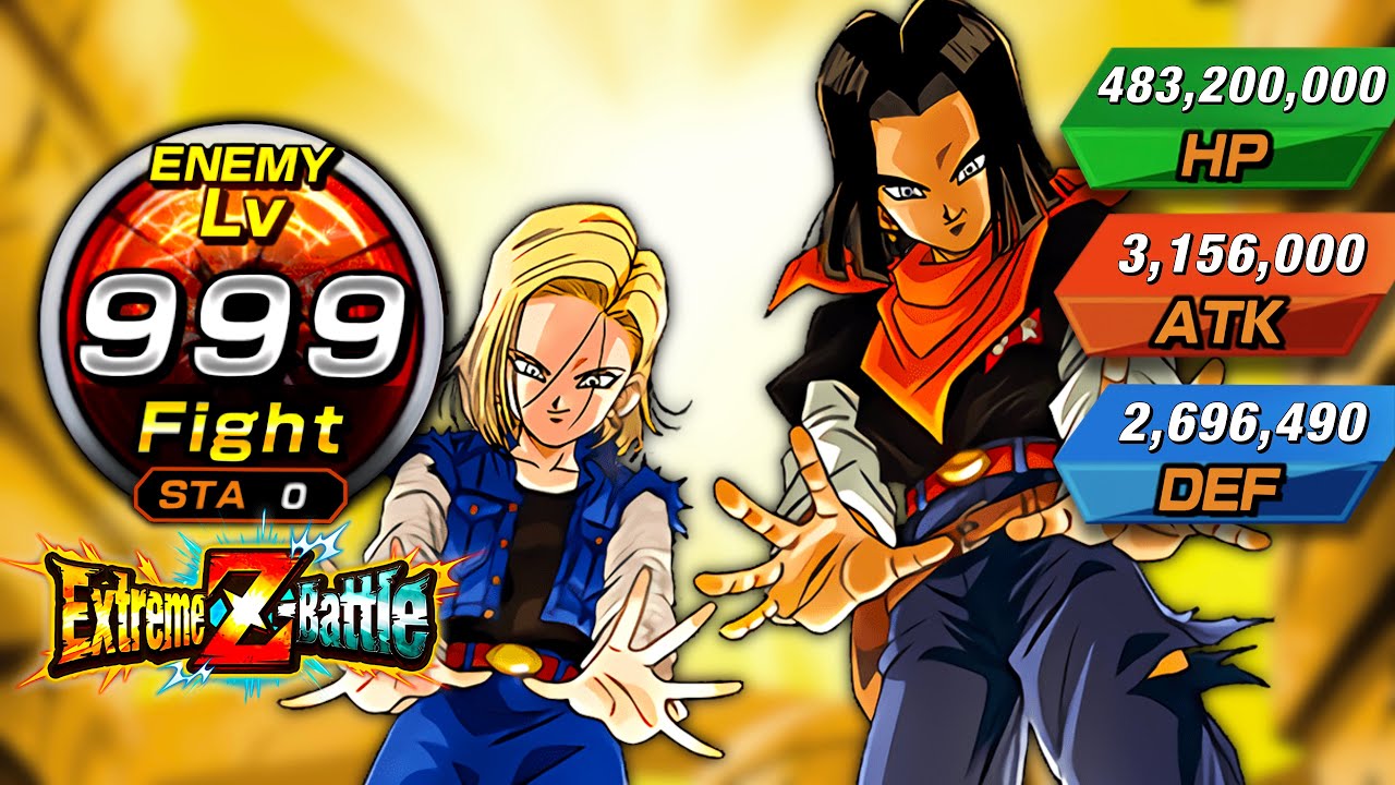 #124 TEQ Androids #17 (Future) & #18 (Future) EZA Stage 999 ✅ | DBZ: Dokkan Battle