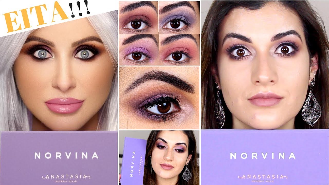 TUDO SOBRE A NOVA PALETA NORVINA : RESENHA, SWATCHES NOS OLHOS, PRIMEIRAS IMPRESSÕES | MAY DANCINI