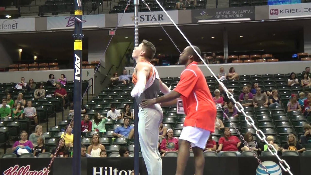Connor Lewis  - High Bar - 2015 P&G Championships - Jr. Men Day 2