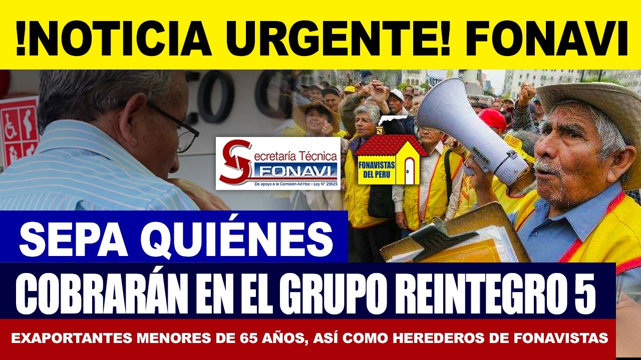 Fonavi 2026 Sepa quiénes cobrarán en el Grupo Reintegro 5 del Fonavi