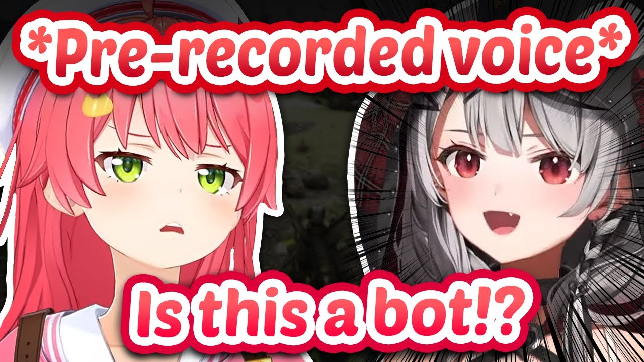 Chloe Using Her Pre-recorded Voice Lines In Holo ARK Is HILARIOUS! 【ENG Sub Hololive】