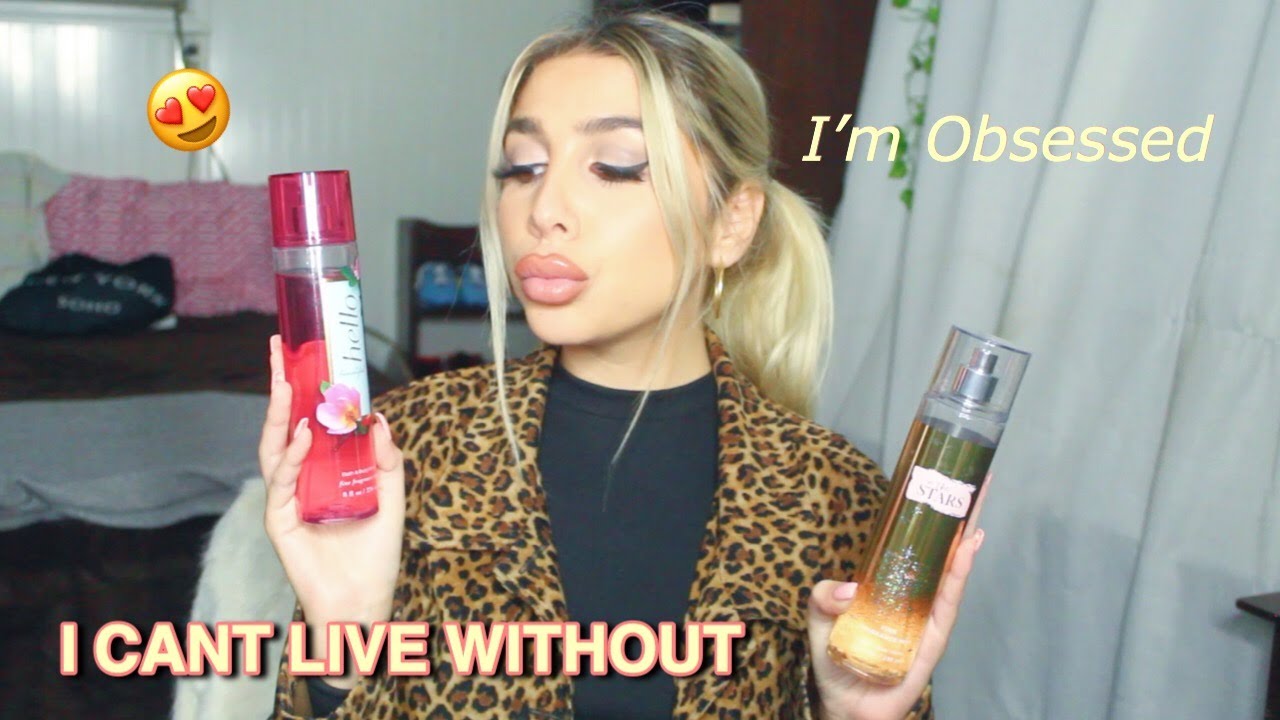 FRAGRANCE MISTS I CAN'T LIVE WITHOUT
