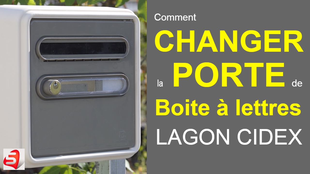 Changer une porte de boite aux lettres Individuelle - B1 Cahors / CIDEX