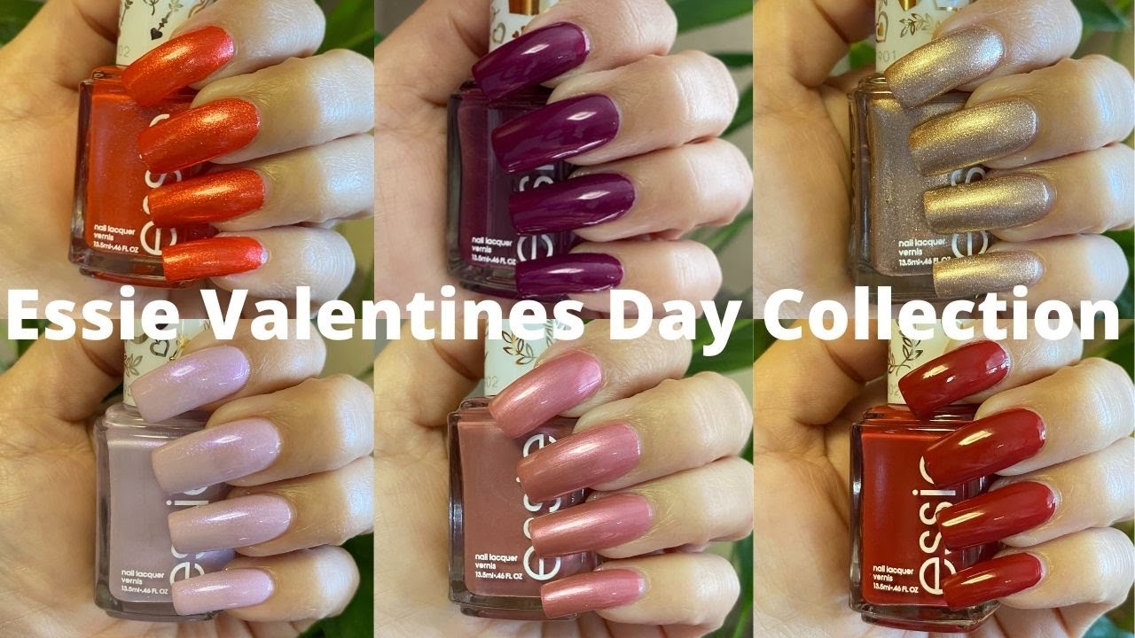 Essie Valentines Day Collection | Essie Coleccion de San Valentin 2021 | Swatches Y Mas | #essie