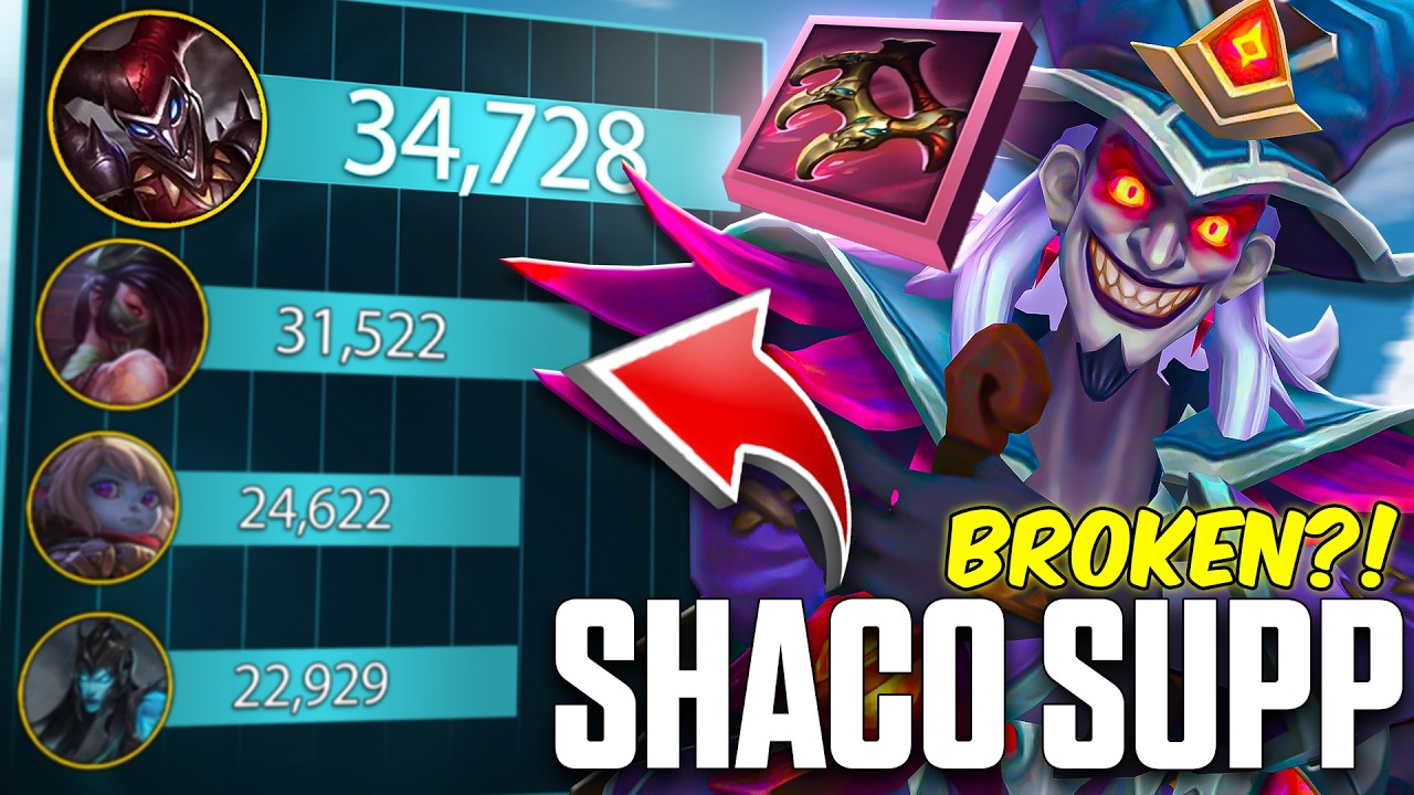 AD Shaco Support With the MOST Damage (Whoppa gamgam)