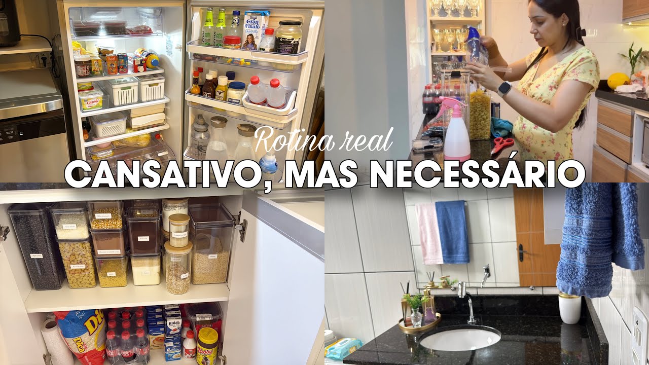 A ROTINA QUE ACONTECE DEPOIS DA COMPRA DO MÊS | VIDA REAL SEM PERFEIÇÃO 