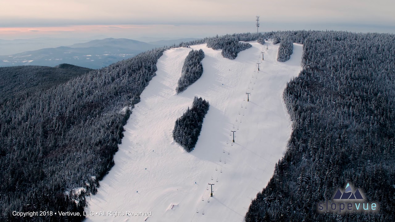 Waterville Valley Aerial Overview by Slopevue.com