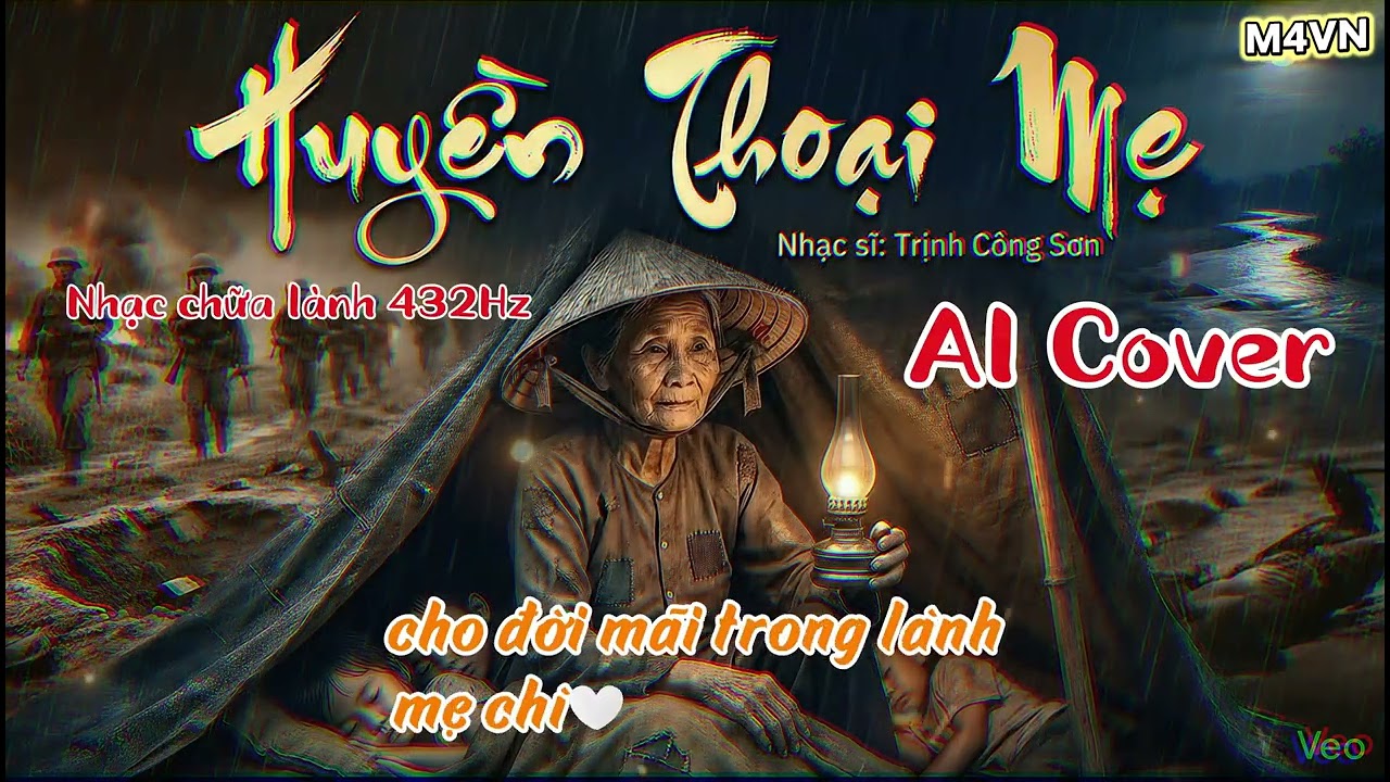 Huyền Thoại Mẹ Cover | Bản AI Cover Hay Nhất | Nhạc Cụ Dân Tộc  | 432Hz Healing
