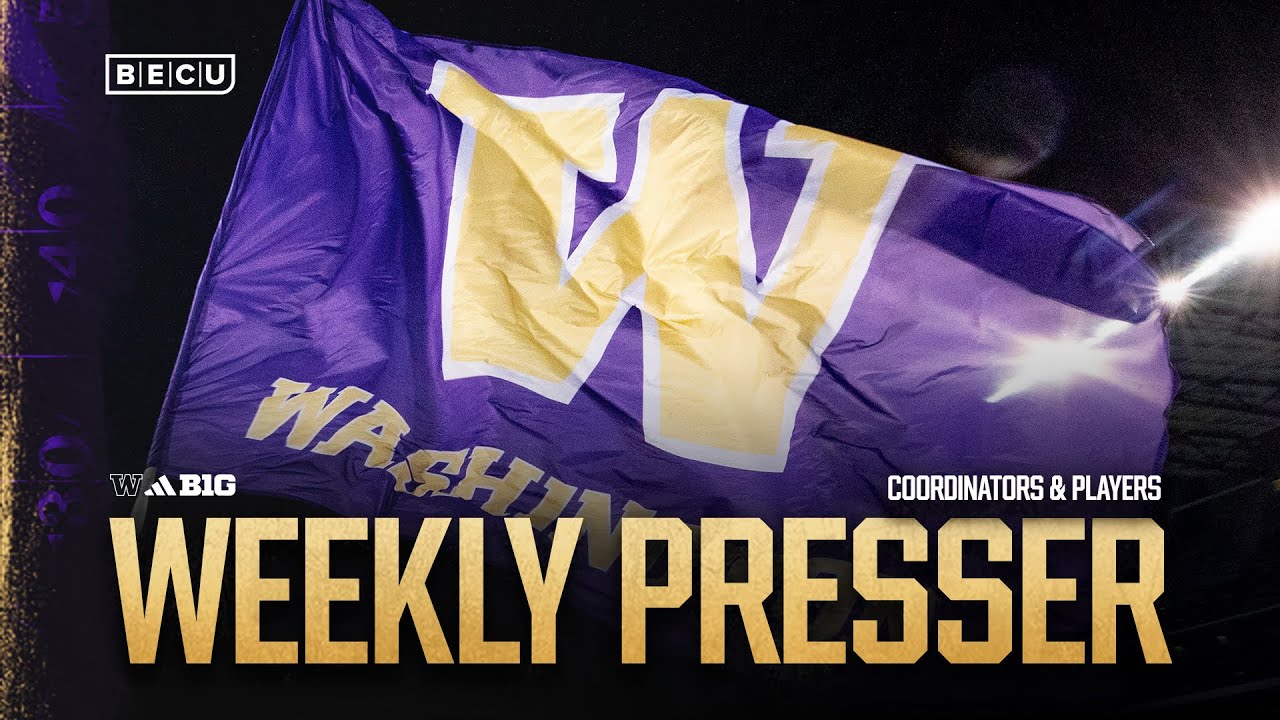 UW Football Press Conference: October 7, 2025