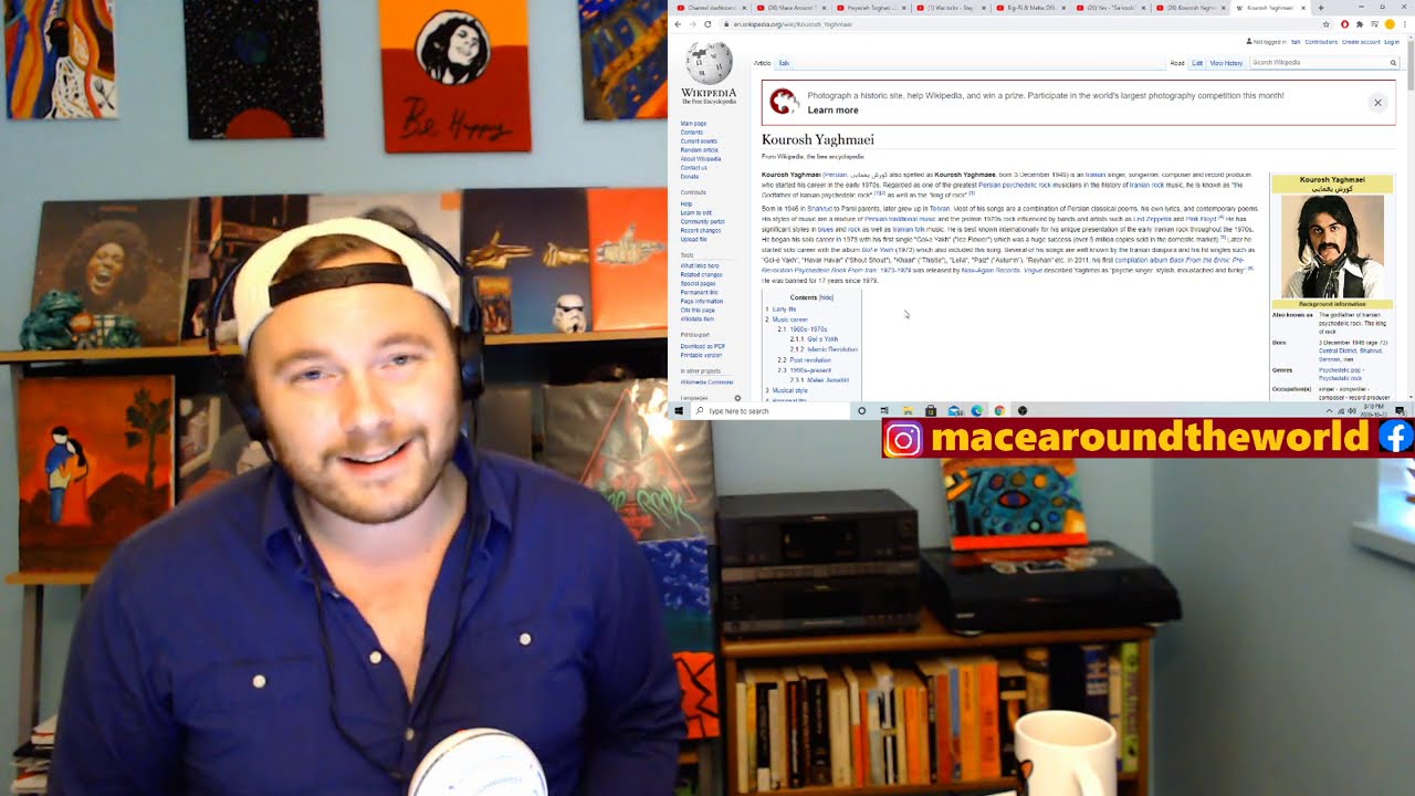 CANADIAN REACTS to Kourosh Yaghmaie - Gol-e Yakh (english subtitles)