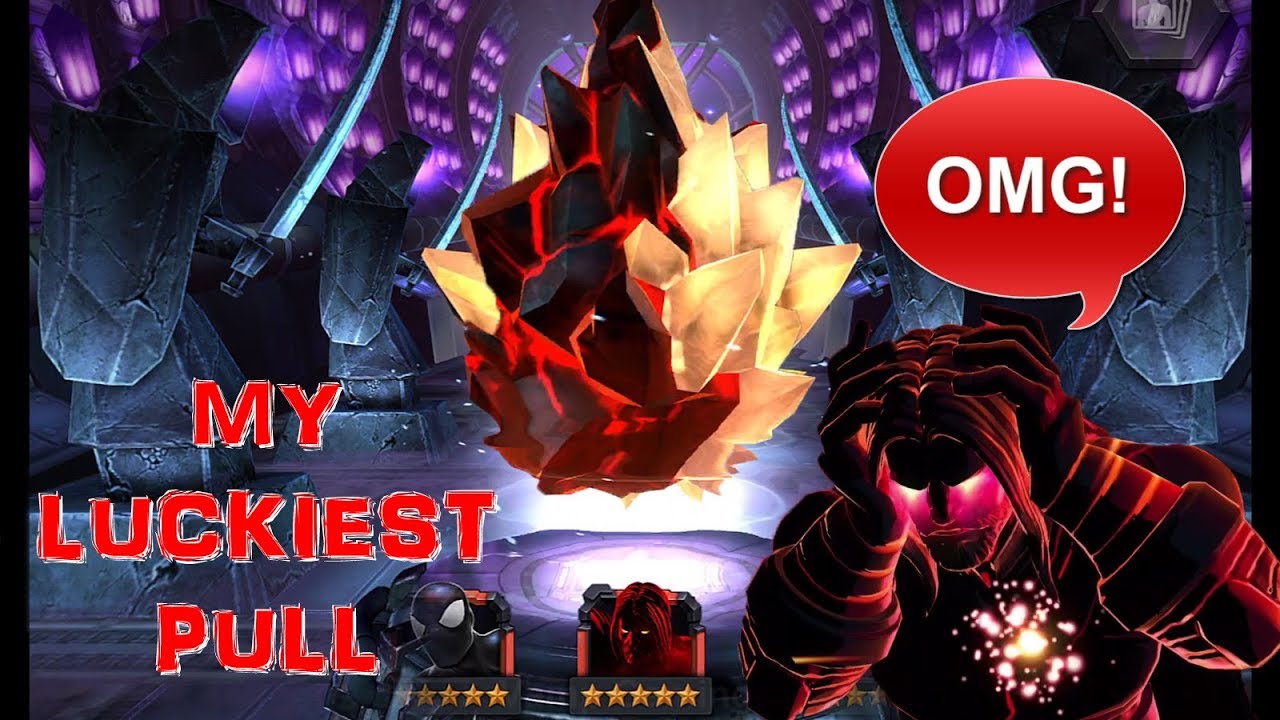 MARVEL CONTEST OF CHAMPIONS: My LUCKIEST Crystals Opening VOID-Sentry Crystal