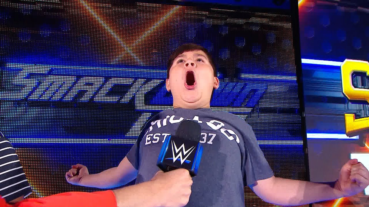 Sarah Schreiber hosts a Superstar impersonation contest: WWE Exclusive, June 9, 2019