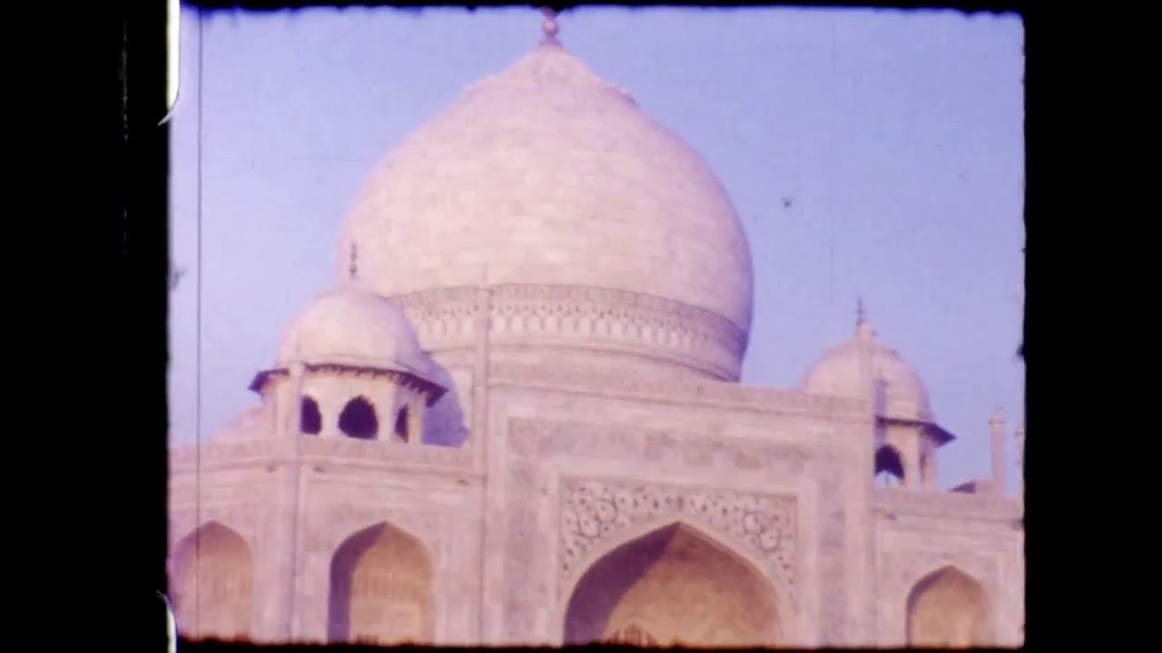 8mm Home Movies: Mysore Dam Kerde Kiteo New Delhi Taj Mahal - India 60s