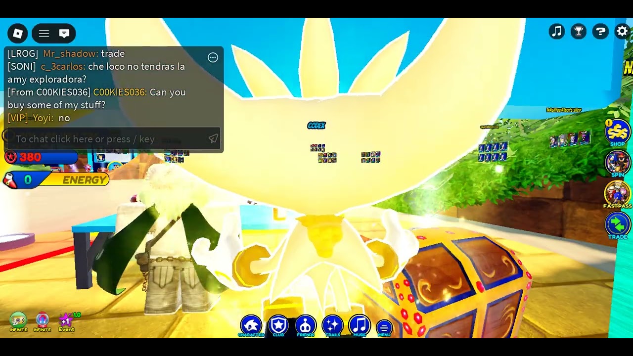 Roblox sonic speed sim