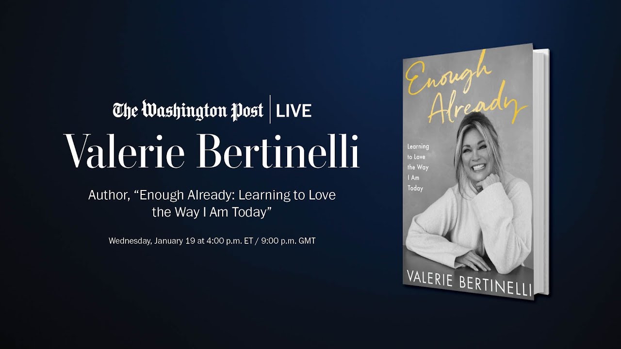 Valerie Bertinelli reflects on her marriage to Eddie Van Halen and her TV career (Full Stream 1/19)