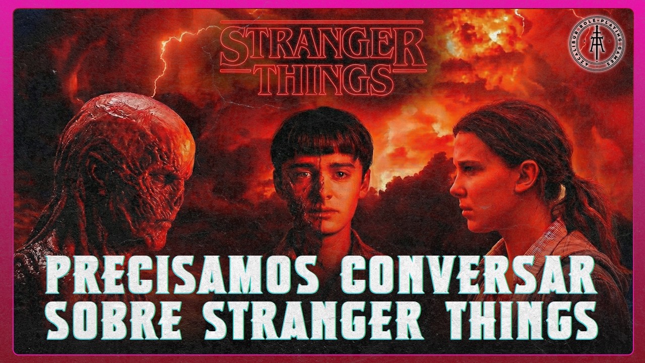 STRANGER THINGS FOI UMA PORCARIA? VAMOS CONVERSAR