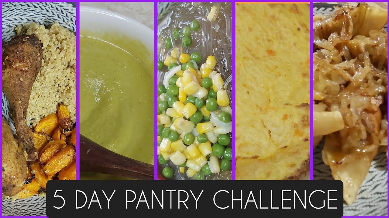 5 Day pantry Challenge #budget #pantrycooking #pantrychallenge #atlanticcanada #canada #cheapmeals