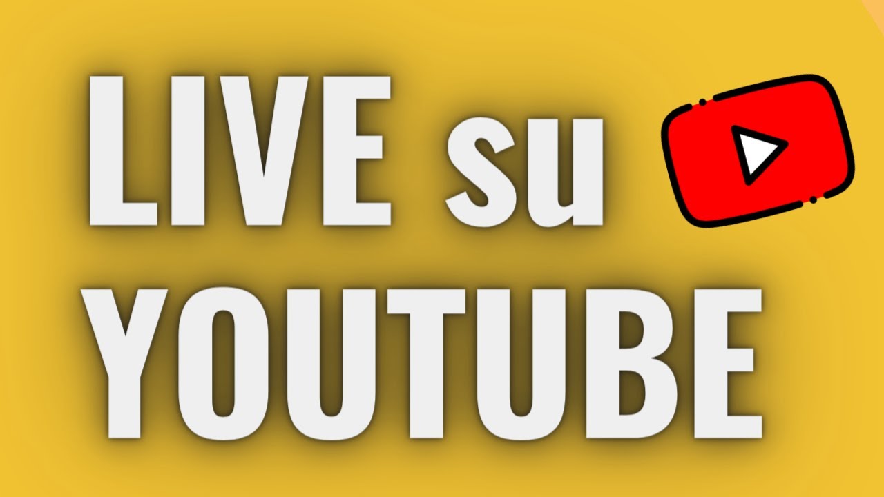 Come fare una LIVE su YOUTUBE da PC e cellulare (senza programmi esterni!)
