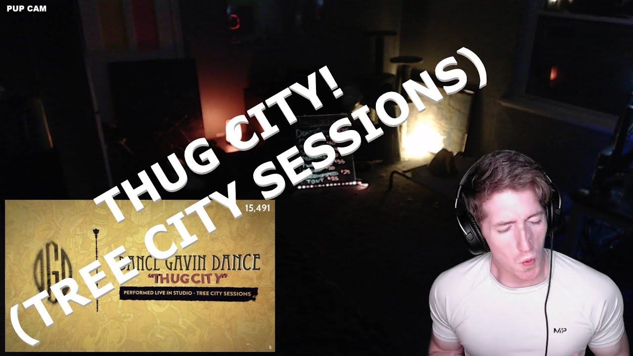 Chris REACTS to Dance Gavin Dance - Thug City (Tree City Sessions)