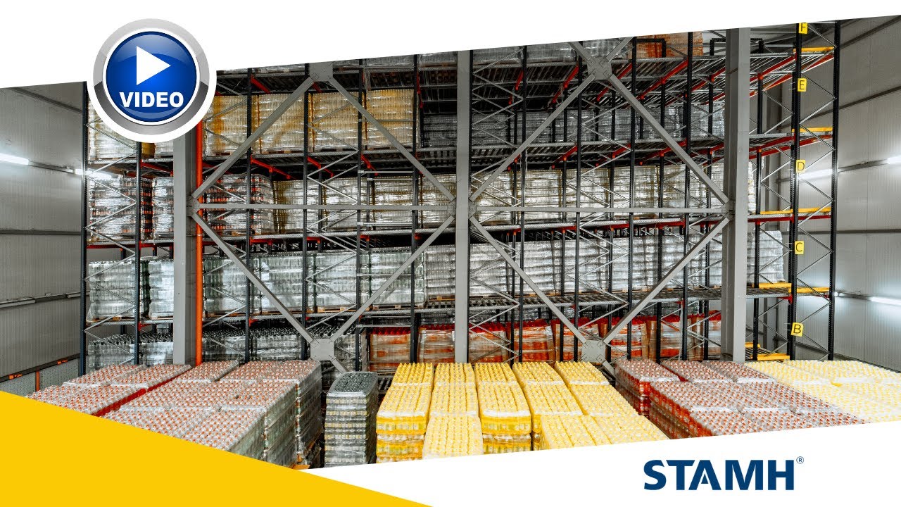 STAMH | RACKS FOR PALLETS | SISTEMELE DE DEPOZITARE  | SUSTAVI GRAVITACIJSKIH REGALA | LIVE STORAGE