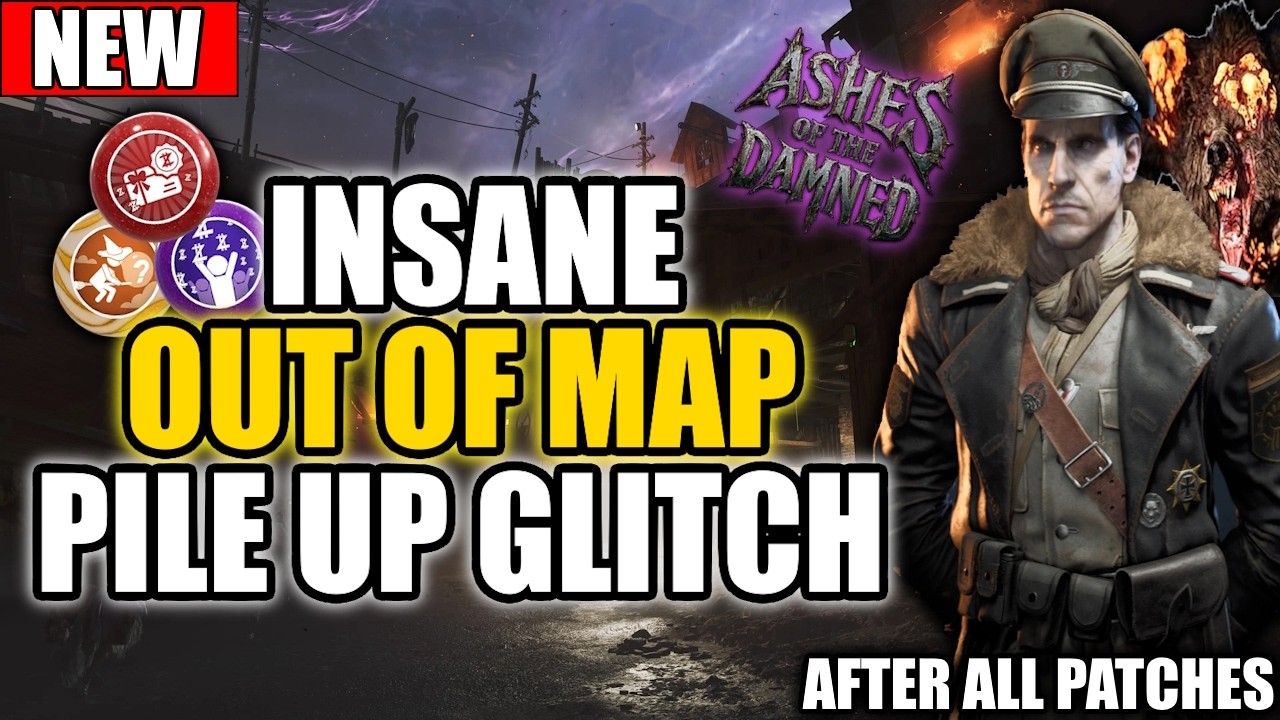 Black Ops 7 Zombies | ASHES OF THE DAMNED OUT OF MAP GLITCH AFTER PATCH! XP, GOBBLEGUMS & MORE!